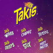 Blue Heat Rolled Tortilla Chips Case by Takis – 3.25 Ounce (Pack of 6)