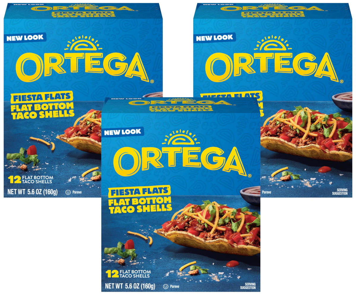 Ortega Flats / 12 Count (Pack of 3) / 1 Tortilla