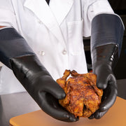 Carlisle FoodService Products Neoprene Glove for Rotissiere by San Jamar – One Size, Rubber, Black, Model T1217
