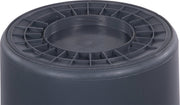 CFS Bronco Round Waste Container Only by Carlisle FoodService Products – 55.0 gallons, Polyethylene (PE), Gray, Model 34105523