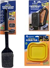 Mr. Bar-B-Q Grill and Griddle Brush Plus Scrub Tub Bundle | Powered by Scrub Daddy
