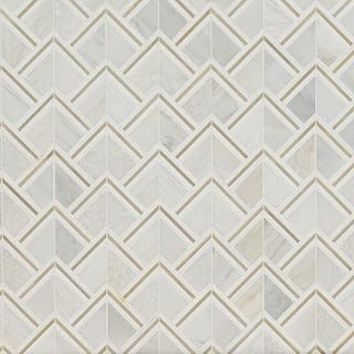 Luxor Kona Gold Stone Metal Mosaic Tile Kitchen & Shower Sample