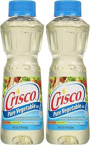 Crisco Pure Vegetable Oil,16 Fluid Ounce,(Pack of 2)