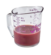 Cambro 12 / 1 Pint / Purple,Clear Cups