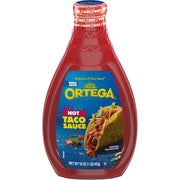 Original Taco Sauce by Ortega – 16 Ounce (Pack of 1), Hot, Model 7701895