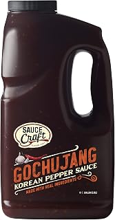 Sauce Craft Foodservice Sauces (Gochujang Korean Pepper, 0.5 Gallon Pack of 4)