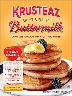 Krusteaz Heart Healthy Buttermilk Pancake Mix, 25.2 oz (Pack of 1)