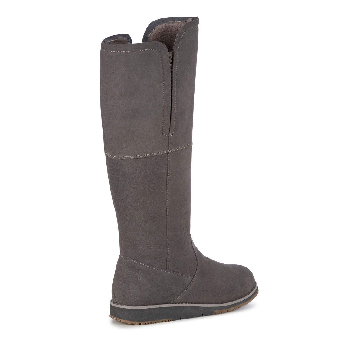 Women's Quin Hi Charcoal 8 M by EMU – 8, Suede, Charcoal, Model 9330071615737