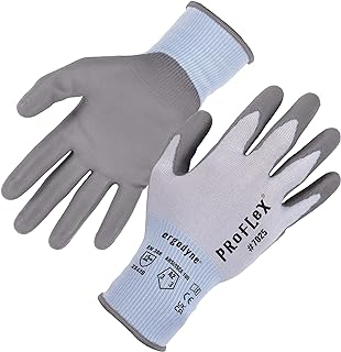 Ergodyne Unisex Adult Proflex 7025 Pu Coated Cut-resistant Gloves - Ansi/Isea 105-2016 A2, En 388: 2x42b, 18g