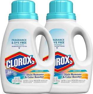 Clorox 2 Liquid Concentrated Color Safe Bleach - Free & Clear - 33 oz - 2 pk/ package may vary
