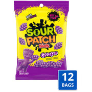 Grape Soft & Chewy Gummy Candy by Sour Patch Kids – 8 Ounce (Pack of 12), Grape, Pack of 12
