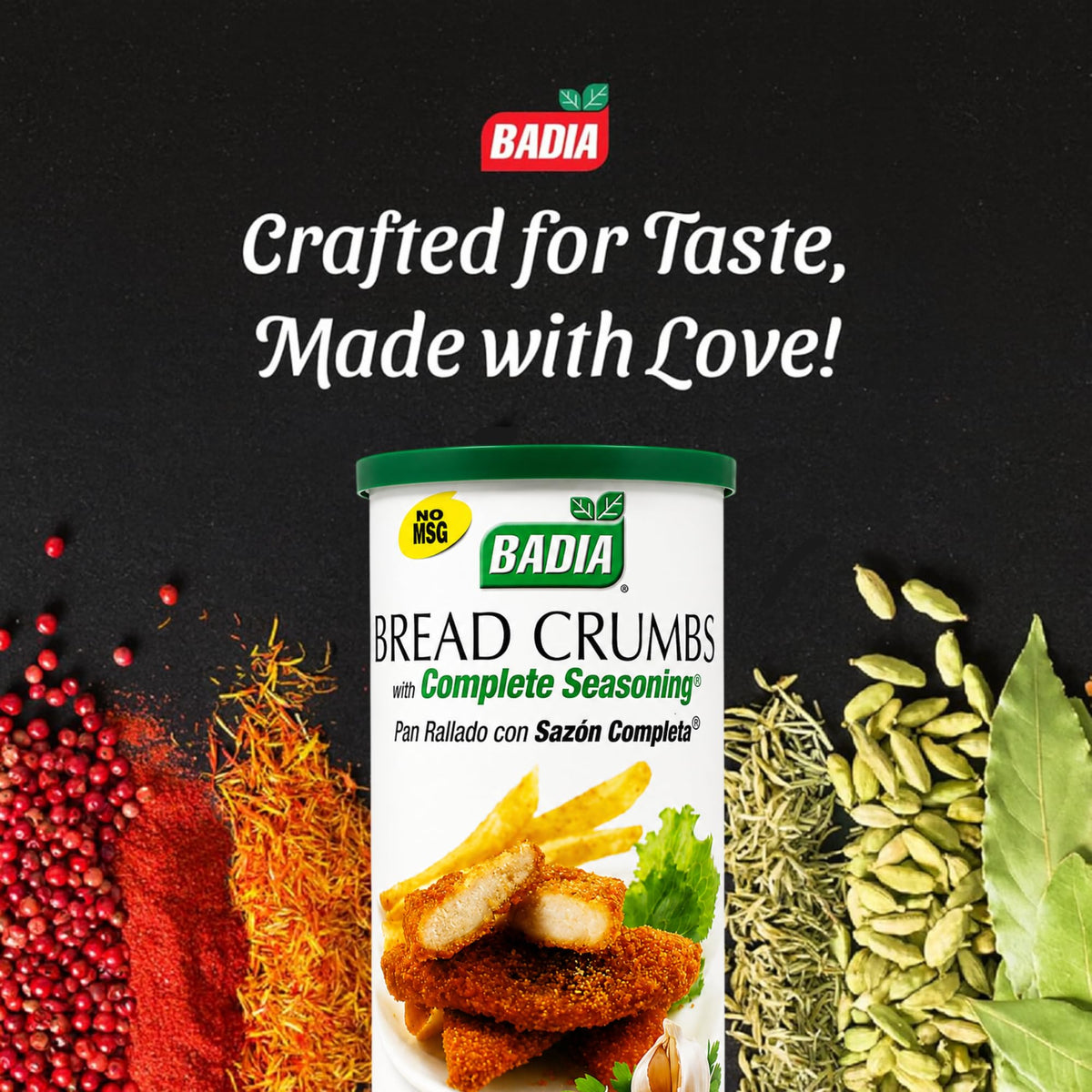 Badia 15 Ounce (Pack of 1) / 12 / 1 Breadcrumbs & Stuffing
