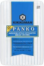 Kikkoman Panko Japanese Style Untoasted Bread Crumb, 25 Pound -- 1 each.
