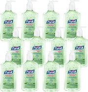 Purell Hand Sanitizer Soothing Gel Pump Bottle 12ct x 12oz - 3639-12