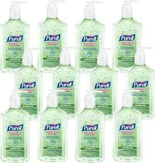 Purell Hand Sanitizer Soothing Gel Pump Bottle 12ct x 12oz - 3639-12