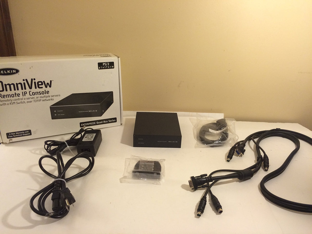 OMNIVIEW Remote IP Console () by Belkin – Model F1DE101G