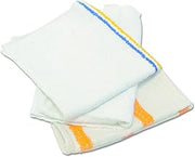 HOSPECO 53425BP Value Counter Cloth/Bar Mop, White, 14w x 17l, 25 Pounds Per Bag