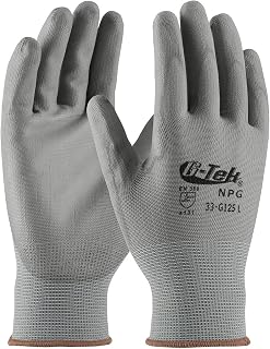 G-Tek Coated Touch Screen Work Gloves 33-GT125 Sizes XS-XXL