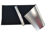 PTFE Non-stick Release Sheets for use in VCT by Essentialware – 33" x 12.5", PTFE, Silver and Black, Pack of 10, Model SB3309-10