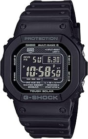 Casio G-Shock 5000 Series Black Out Resin Digital Watch GW5000HS-1