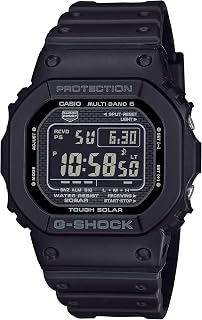 Casio G-Shock 5000 Series Black Out Resin Digital Watch GW5000HS-1