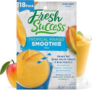 Concord Foods Tropical Mango Smoothie Mix, 1.8 oz, Add Mango, Water & Ice | Quick Fruit Drink Powder for Tropical Smooth Blend, After-School Snacks, No Artificial Flavors or Preservatives, Pack of 18