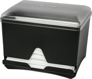San Jamar 500 Straw Capacity / Black / 500.0 load Straw Dispensers