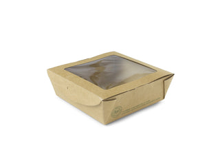 with Window Case by Vegware – ys/m, 22 ounces, Cardboard, White, Pack of 300