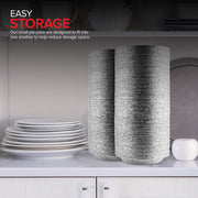Stock Your Home 50 Pack (6 Inch) / Silver / 50 Pack Pie Pans