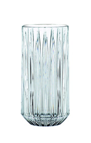 Jules Collection Long Drink Glasses by Nachtmann – 13 oz, 375 milliliters, Glass, Clear, Pack of 4