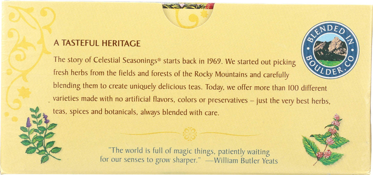 Celestial Seasonings Mint / 20 Count (Pack of 1) / 1 Herbal