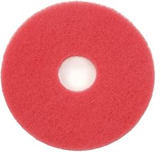 Global Industrial 13" Red Buffing Pad, 5/Case
