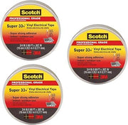 3M Scotch Super 33+ Vinyl Electrical Tape, .75-Inch by 66-Feet