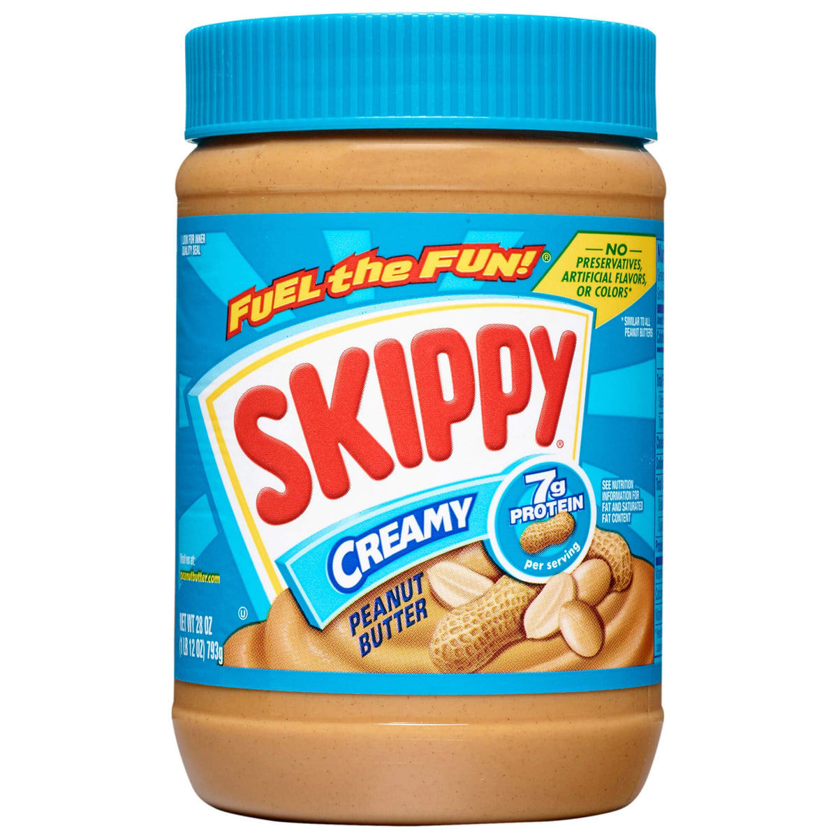 Creamy Peanut Butter by SKIPPY – 28 Ounce (Pack of 12), Pack of 12, Model 10856