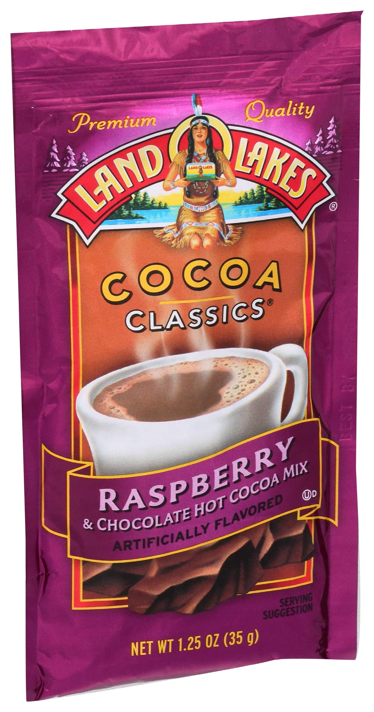 MIX COCOA CLSC RASPBRY by Land O Lakes – 1 Count (Pack of 1), Model 87303