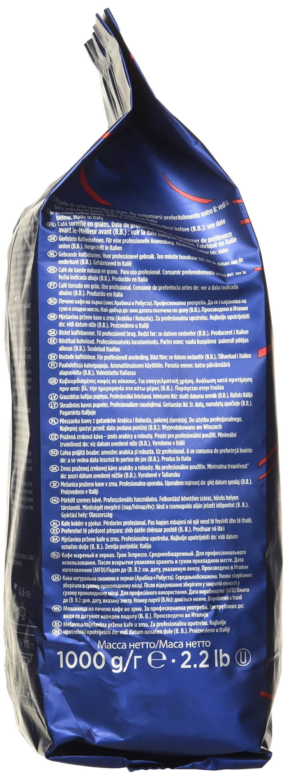 Lavazza Gran Espresso / 35.2 Ounce (Pack of 2) / 2 Roasted Coffee Beans