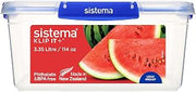 Sistema 888303 Klip It Container, Polypropylene, 45 liters, Transparent