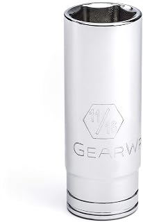 GEARWRENCH 3/8" Drive Deep SAE Socket 11/16", 6 Point - 80370D