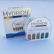 HYDRION QT-40 Quaternary SANITIZER Solution Test Tape for Testing 0-500 ppm Ranges - QUAT Tape & Color Chart - Tests Quaternary Ammonium Sanitizer Solutions in Restaurants, Bars, Daycare - 15 Ft Roll