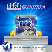 Powerball Quantum Lemon Sparkle Dishwasher by Finish – 64 Count (Pack of 1), Original, Model 5011417791158