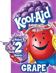 Kool-Aid 14 Oz Soft Drink-Powdered Unsweetened Grape, 48 Count (Pack of 4)