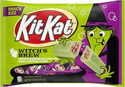 Kit Kat Witch's Brew Marshmallow Creme Snack Size, Halloween Wafer Candy Bars Bag, 9.8 oz