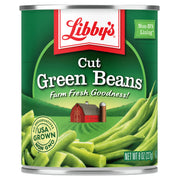 Cut Green Beans | Naturally Delicious by Libby's – 8 Ounce (Pack of 12), Pack of 12