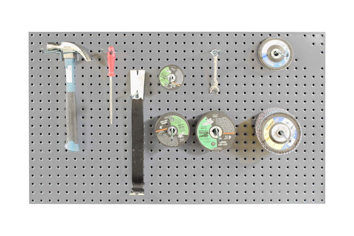 Pegboard Panel by Durham – Blend, Gray, Model 915-95