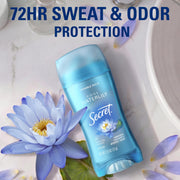 Secret Cool Waterlily / 2.6 Ounce (Pack of 3) / 3 Antiperspirant Deodorant