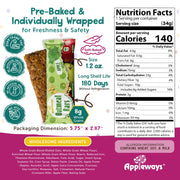 Appleways Apple / 1.2 Ounce (216 Count) / red or green Whole Grain