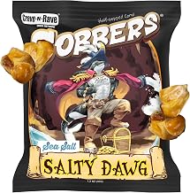 Crave-N-Rave Cobbers Sea Salt Flavored Popcorn Snack Bags, 300 Count, 1.2 oz Each (Total 22.5 lbs), Individually Wrapped Popcorn, Bulk Snacks for Schools & More, Nut-Free Snack Packs, Made in USA