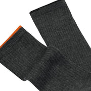 Men's 6 Pack Work Crew Socks by Skechers – Polyester, Charcoal, Model S601157