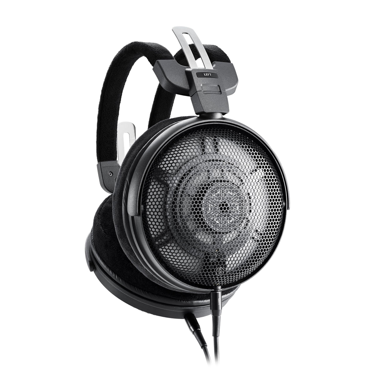 Dynamic Headphones by Audio-Technica – One Size, Stainless Steel, Black, Model ATH-ADX3000