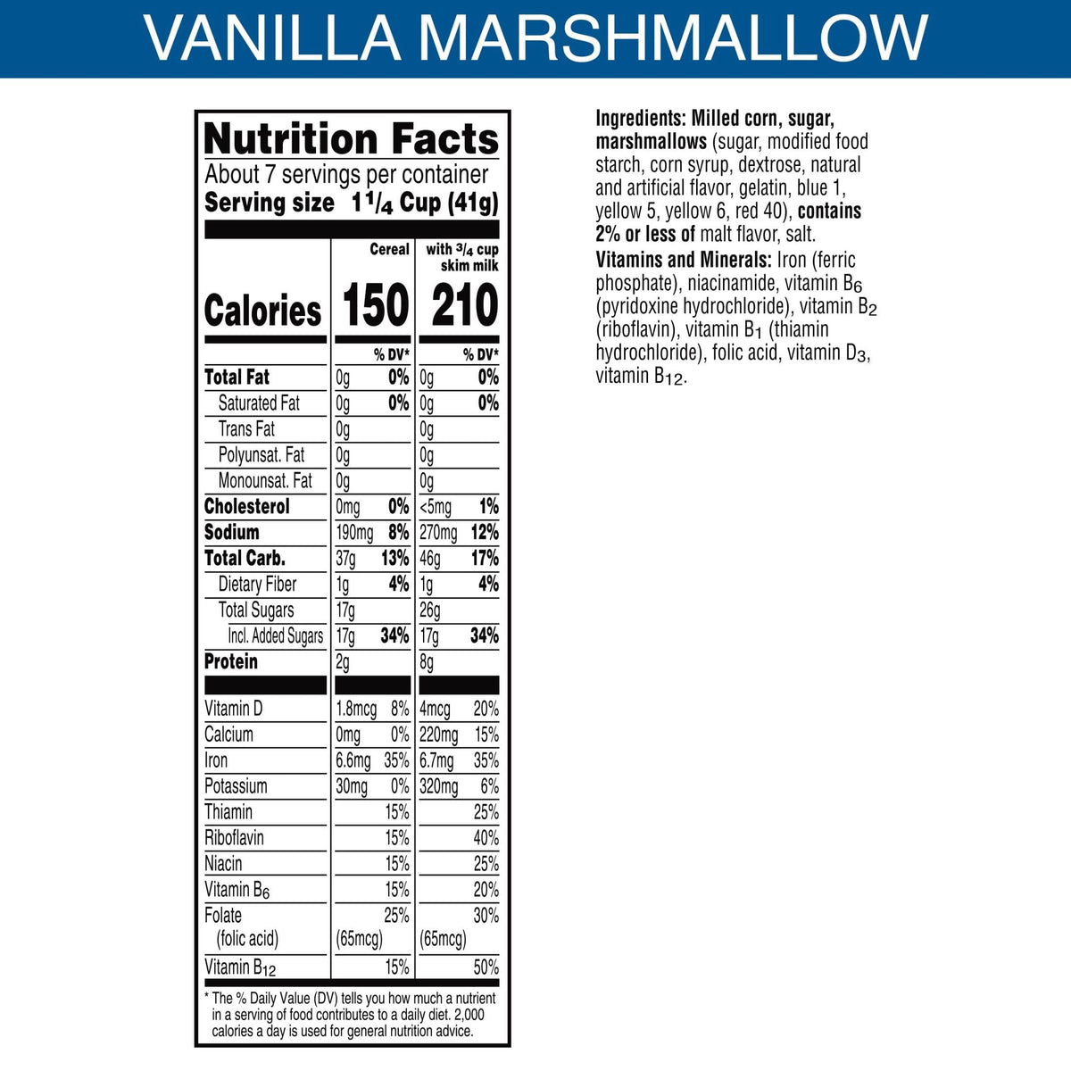 Kellogg's Frosted Flakes vanilla original / 10.6 Ounce (Pack of 1) / 1 Cold Cereal